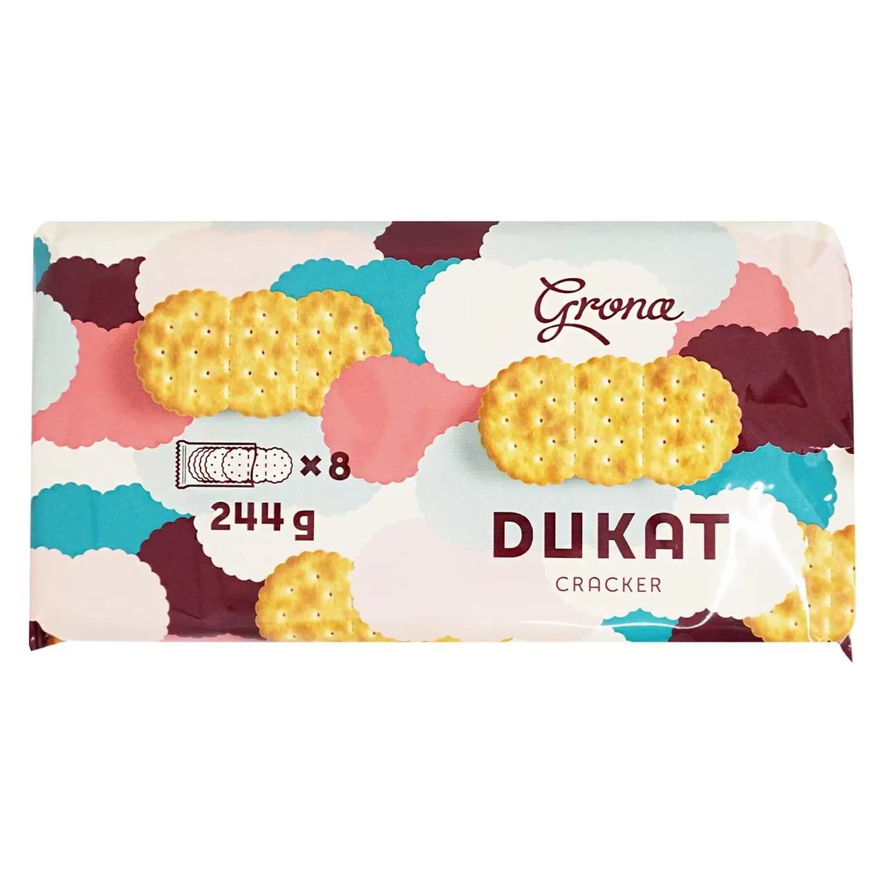 Крекер Дукат Dukat ТМ Grona (8x30.5г) 244г Україна