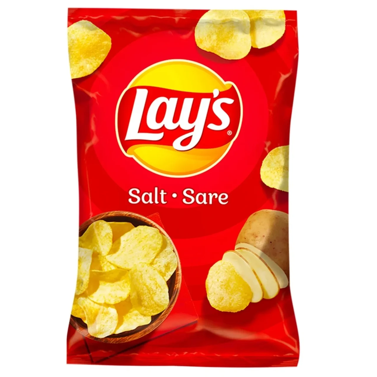 Чипси картопляні із сіллю Lay's Salt&Sare 140 г Польща