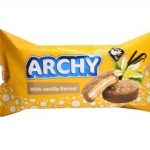 Печиво цукрове глазуроване з ванільною начинкою Арчі Zhytomyr Lasoshchi 94 г Україна