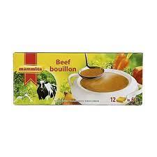Приправа бульйонний кубик яловичий Mammita (12x10г) 120 г Польща