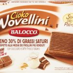 Печиво шоколадне БЕЗ ПАЛЬМОВОЇ ОЛІЇ Novellini Balocco (6*58г) 350г Італія