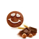 Печиво шоколадне з фундуком БЕЗ ПАЛЬМОВОЇ ОЛІЇ Faccine Balocco 350г Італія