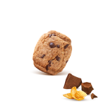 Печиво з шоколадною крихтою і злаковими пластівцями БЕЗ ПАЛЬМОВОЇ ОЛІЇ Saccottelli Balocco 350г Італія