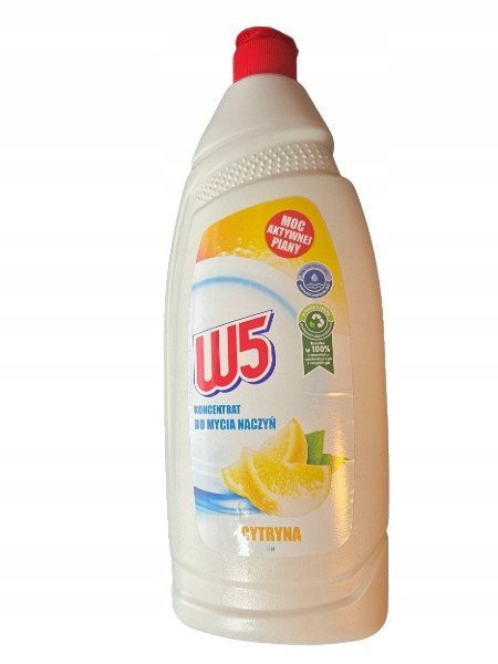 Суперефективний концентрат для миття посуду W5 Citryna 850 мл Польща