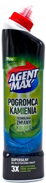 Дезінфікувальний засіб для чищення унітаза Agent Max Pine 730 мл Польща