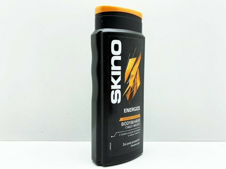 Підбадьорливий гель для душу з вітамінним комплексом Skino Energize 400 мл Польща