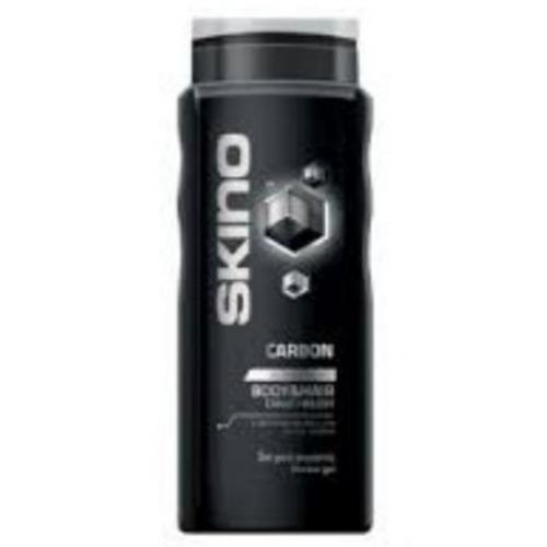 Очисний гель для душу з активованим вугіллям Skino Carbon 400 мл Польща