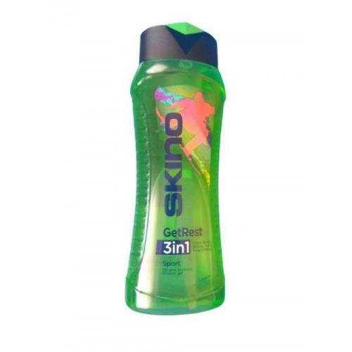 Гель для душу 3 в 1 Skino GetRest Sport 400 мл Польща