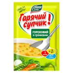 Суп гороховий із грінками швидкого приготування тітки Соня 18 г