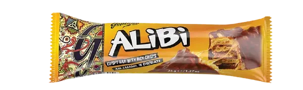 Батончик вафельний з карамелевою начинкою Alibi Goplana 36 г Польща
