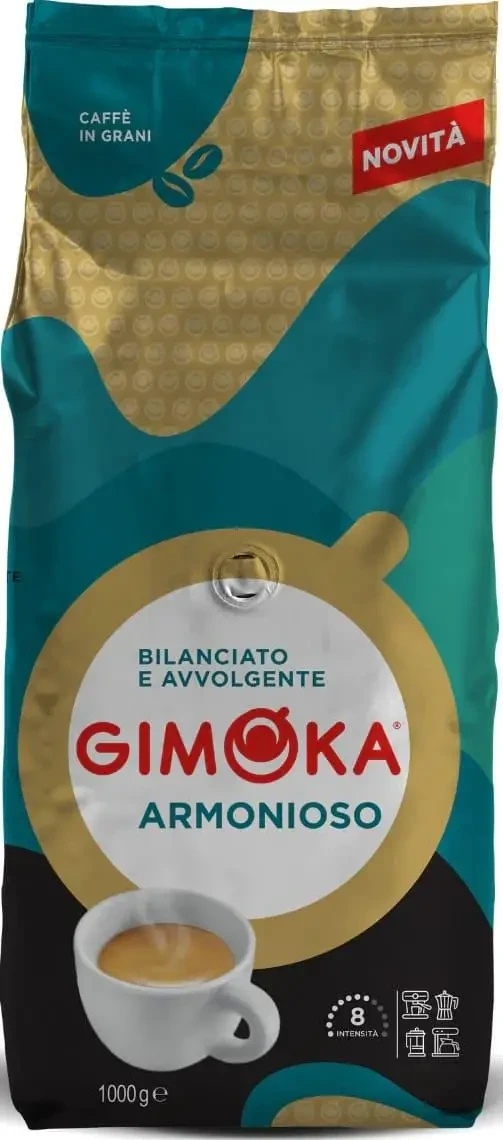 Кава в зернах Gimoka Armonioso 1 кг Італія