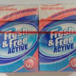 Жувальна гумка зі смаком кавуна БЕЗ САХАРА 26 штук Fresh&Free Active Watermelon 36 г Данія