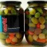 Оливки коктейль Corbi Coctel Alcaparrado 835г Іспанія