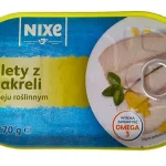 Філе макрелі (скумбрії) в олії NIXE Filety z makreli w oleju roslinnym 170 г Польща