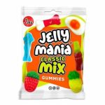 Желейні цукерки БЕЗ ГЛЮТЕНА І ЛАКТОЗИ Jelly Mania Classic Mix Gummies Jake 100 г Іспанія