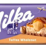 Шоколад Milka Toffee Wholenut (з карамеллю та суцільним фундуком) 300 г Швейцарія