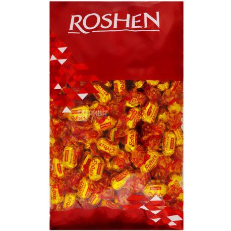 Карамель молочна із шоколадною начинкою Roshen Ecler 1 кг