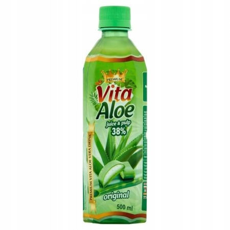 Напій алое вера з м'якоттю Vita Aloe 500 мл Польща