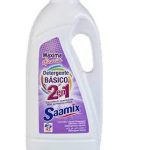 Гель для прання з пом'якшувальним ефектом Saamix 2 en 1 3.015 л 45 прань Іспанія