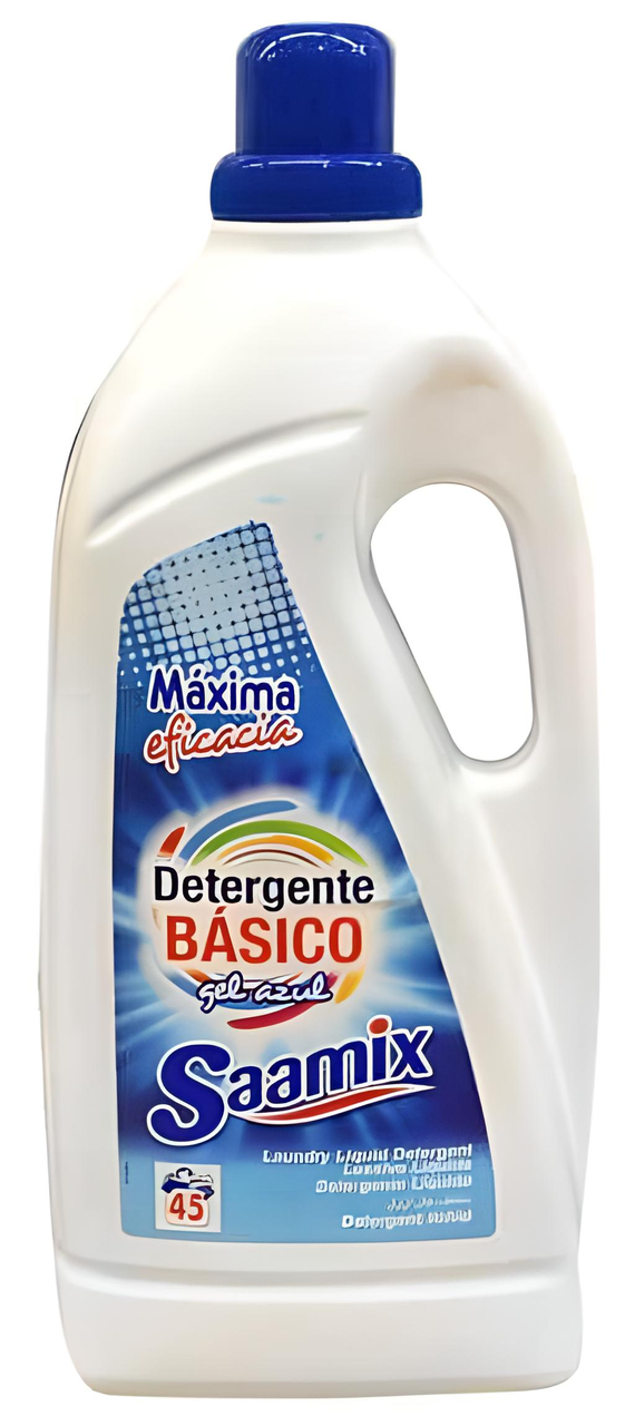 Гель для стирки Saamix Gel Azul 3.015л 45 стирок Испания
