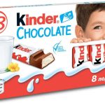 Шоколад молочний Kinder Chocolate з молочною начинкою 100 г (8х12.5г)