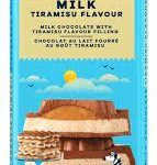 Шоколад молочний із начинкою зі смаком тірамісу E.Wedel Milk Tiramisu Flavour 293г Польща