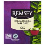 Чай чорний Remsey Earl Grey (75 пак. х 2г) 150г Польща