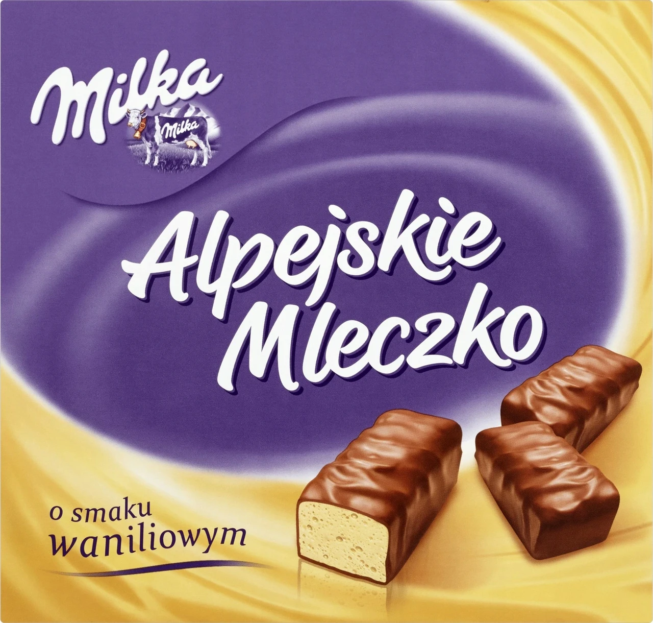 Цукерки пташине молоко MILKA Альпійське молочко ванільне 330 г Німеччина