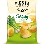 Чіпси картопляні зі смаком зеленої цибулі Fiesta Fun&Joy 120г Польща