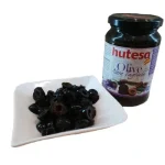 Іспанські чорні оливки нарізані Hutesa 350г Іспанія