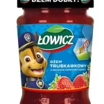 Джем клубничный с низким содержанием сахара Lowicz 260г  Польша