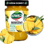 Джем з ананасу з низьким вмістом цукру Lowicz 280г Польща