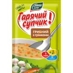 Суп грибний з грінками швидкого приготування Тітка Соня 15г