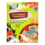 Суп грибний із вермішелью Тетя Соня 3 порції 60 г