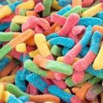 Цукерки жувальні Кислі Черв'ячкиWoogie Sour Worms 250 г Австрія