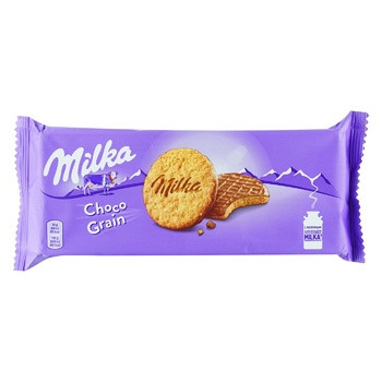 Печиво вівсяне Milka Choco Grain 126г Швейцарія