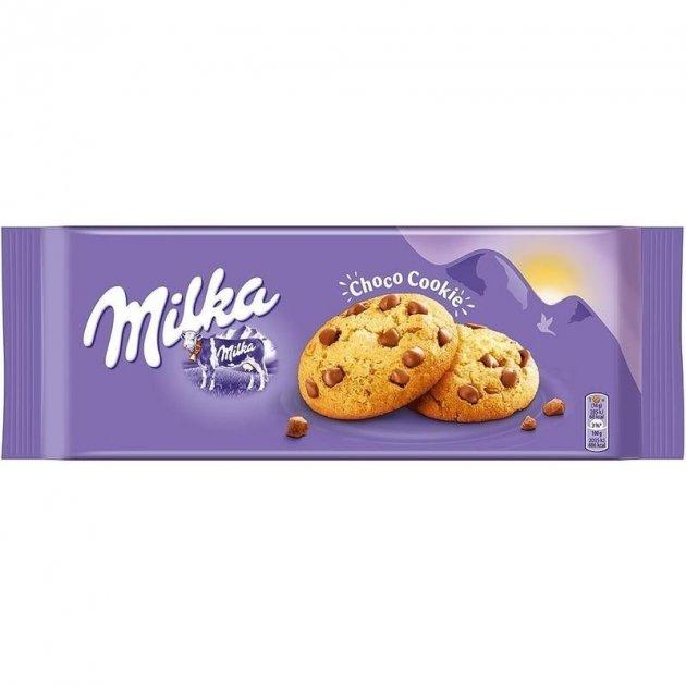 Печиво зі шматочками шоколаду Milka Choco Cookies 135г Швейцарія