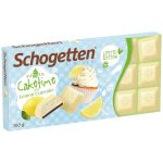 Шоколад білий з лимонним кремом та бісквітом Schogetten Cakefime a la Lemon Cupcake 100г Німеччина