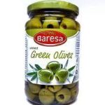 Оливки зелені без кісточки Baresa Green Olives 340г Італія