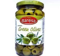 Оливки зелені без кісточки Baresa Green Olives 340г Італія