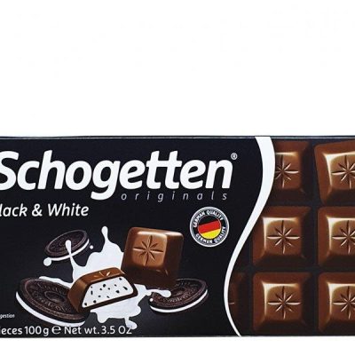 Шоколад "Schogetten Black White" Oreo Німеччина, 100г