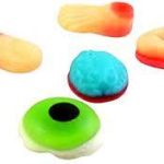 Жувальні цукерки Мікс Хелловін Creepy town Gummy Body Parts 220г Великобританія