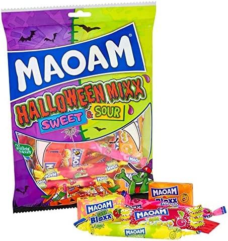 Цукерки кисло-солодкий мікс MAOAM Halloween Mixx 400г Англія