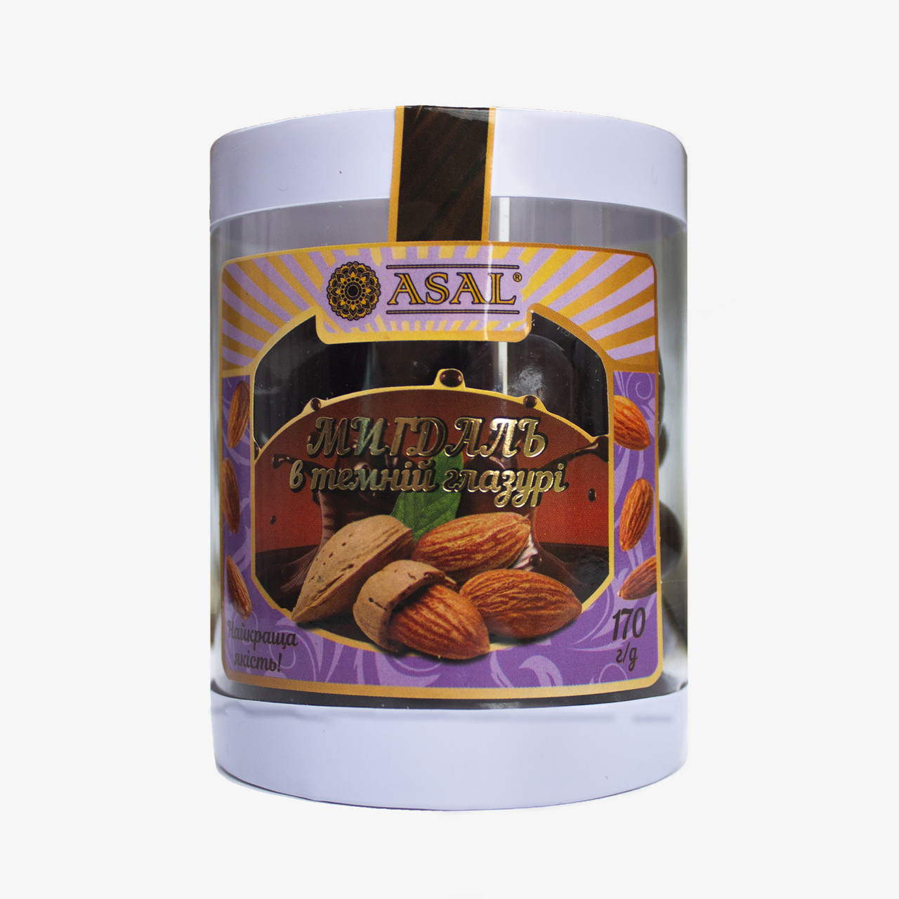 Мигдаль у темній глазурі ASAL