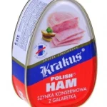 Шинка зі свинини (вітчинка) KRAKUS Szynka konserwowa z galaretk÷ Польща 455г.