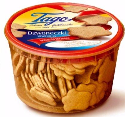 Печиво пряне Дзвіночки Tago Herbatniki korzenne Dzwoneczki 300 г Польща