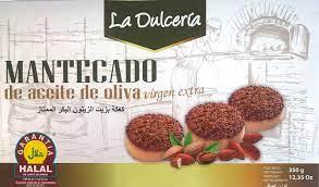 Печиво пісочне на оливковій олії з мигдалем La Dulceria Mantecado 350 г Іспанія