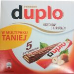 Шоколадний батончик із шоколадно-горіховою начинкою Ferrero Duplo (5x18.2 г) 91 г Німеччина