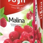Чай фруктовий із ягодами малини пакетований Posti (20 пакетиків по 2 г) 40 г Польща