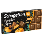 Шоколад молочний з гарбузом та кардамоном Schogetten Pumpkin Spice 100г Німеччина